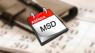 ✅ AGENDA MSD 127 [upl. by Jessabell]