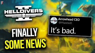 A News Update on the Helldivers 2 Situation [upl. by Ledeen]