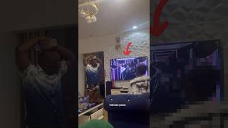 Tv screen broken prank [upl. by Yslek]