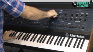 Oberheim OBXA Vintage Analog Synthesizer Overview [upl. by Fernandina343]