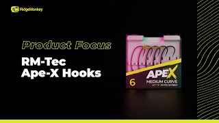 Product Focus  RidgeMonkey RMTec ApeX Fishing Hook Range [upl. by Maidie]