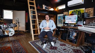 EPIC HOME STUDIO Setup 2024  Louis Johnson studio tour [upl. by Melisent]