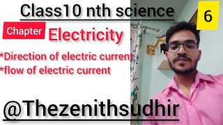 direction of electric current  class 10 electricity✍️⚡thezenithsudhir [upl. by Einnor]