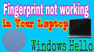 Fingerprint disabled in your Laptop  Not working  Windows Hello [upl. by Eetnahc]