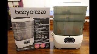 Baby Brezza OneStep Advanced Bottle Sterilizer amp Dryer Review [upl. by Thomasine453]