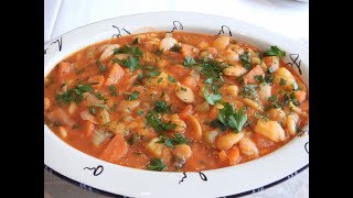 BUTTER BEANS  GIANT BEANS  quotSTAVROS KITCHEN  GREEK AND CYPRIOT CUISINE [upl. by Matronna]