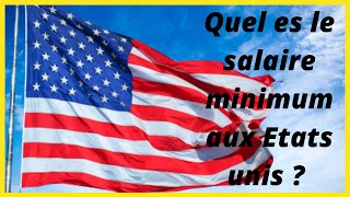 Salaire Minimum Au Usa  Etats Unis [upl. by Otrepur997]