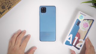 Samsung Galaxy A12  Unboxing and Review [upl. by Lein315]