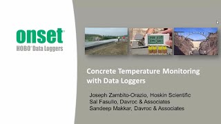 Monitoring Concrete Curing Temperatures with Data Loggers [upl. by Placia]