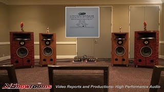 Classic Audio Loudspeakers Purist Audio Design Atma Sphere Tri Planar Reel to Reel AXPONA [upl. by Nuoras634]