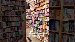 Let’s go to the World’s Largest Independent Bookstore Powell’s Books portland books [upl. by Anaujit]