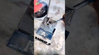 Sharing tricks on how to make an easy chain shortvideos diy fypシ゚viral welding [upl. by Eyt]