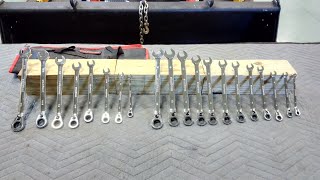 best ratchet wrenches for the money20 PC set120TAIWAN made [upl. by Nottage]