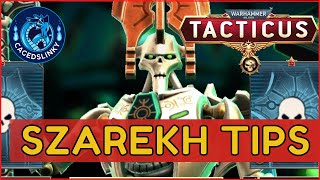 Warhammer 40k Tacticus  Szarekh Tips  The Silent King  Boss Guild Raid [upl. by Adnarym80]