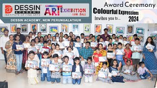 Award Ceremony  Perugulathur Branch  Dessin Academy Exhibition 2024  Colorful Expressions [upl. by Tova]