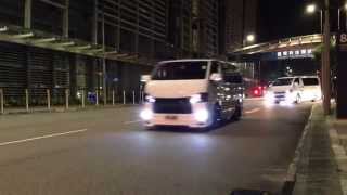 香港ハイエース ＮＶ350 ユーザーミーティング②（Hong Kong Hiace NV350 User The nightMeeting） [upl. by Nagol]