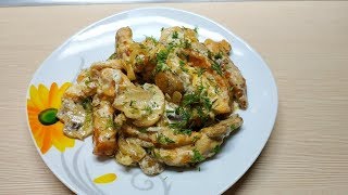 ТЕПЕРЬ ВЫ ПОЛЮБИТЕ КУРИНОЕ ФИЛЕ САМОЕ ВКУСНОЕ КУРИНОЕ ФИЛЕ С ГРИБАМИ [upl. by Stevens370]