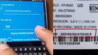 Reparar Imei a cualquier Android Samsung etc  Recuperar Imei invalido null fail  cambiar IMEI [upl. by Eelydnarb828]