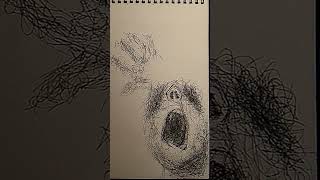 SCRIBBLE ART art scribble drawing scribbleart artist scrible sketch scribblerider scribd [upl. by Asher]