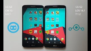 CyanogenMod 13 VS Lineage OS 141  Speed Test 2018 [upl. by Ernestus]