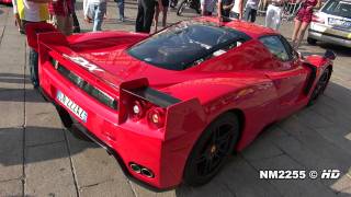 Ferrari Enzo FXX Style Starts amp Sound on Road [upl. by Arleta]