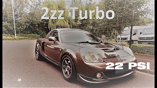 MR2 Roadster Spyder 2zz Turbo 22PSI [upl. by Samara]