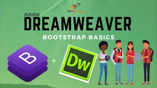 A Dreamweaver Bootstrap Basics Tutorial  Responsive Websites [upl. by Ljoka]