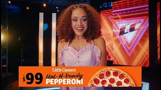 LITTLE CAESARS  Pepperoni Sin Trampas 2024 [upl. by Enidlareg]