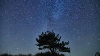 Timelapse Waddenzee Werelderfgoed  4 Sterren boven Vlieland [upl. by Croner349]