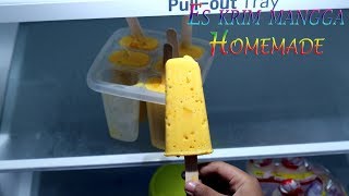 Resep es krim stik mangga homemade lembut dan mudah [upl. by Eniamirt]