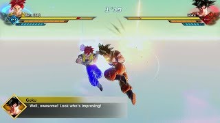 Dragon Ball Xenoverse 2  Goku Quotes in Training Mode English and Japanese Audio [upl. by Elaine]