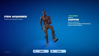 COFFIN Emote 1 HOUR fortnite travisscott fortnitecoffin emotecoffin dancesfortnite ad [upl. by Ylla191]