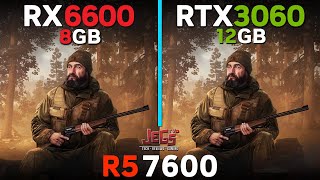 RX 6600 vs RTX 3060 12gb  Ryzen 5 7600  Tested in 15 games [upl. by Mufinella]