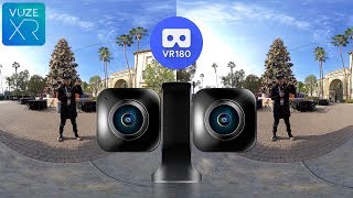 Vuze XR REAL WORLD VR180 Tour  On the Lot w AR Wall Google Light Fields at Paramount Studio [upl. by Geraldine]