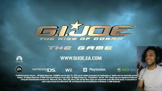 GI Joe Rise of Cobra Game Reaction [upl. by Libbey851]