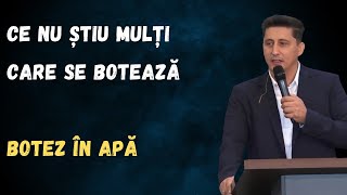 CE NU STIU MULTI OAMENI CARE SE BOTEAZA  PASTOR TIBERIU POP [upl. by Parrisch]