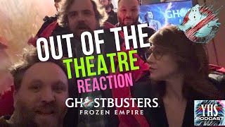 Ghostbusters Frozen Empire  FIRST REACTIONS  No Spoilers [upl. by Ferdinana89]