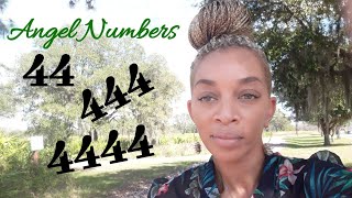 Meaning of seeing 44 444 4444 Angel numbers Number synchronicities [upl. by Zabrina]