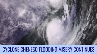 Cyclone Cheneso flooding misery continues in Madagascar  January 22 2023 [upl. by Fidelio]