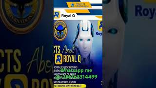 Make money wit ROYAL Q TRADING BOT Use your phonemake money 256763314499 crypto royalqtrading [upl. by Irrot990]