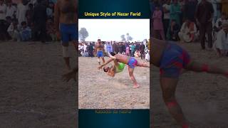 Nazar Farid Baloch Kabaddi youtubeshorts shorts kabaddi [upl. by Lunseth714]