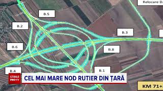 Cel mai spectaculos nod rutier din România începe să prindă contur [upl. by Valdas]