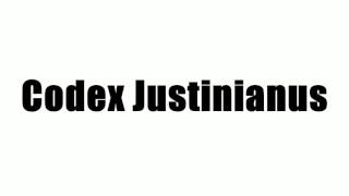 Codex Justinianus [upl. by Shing4]