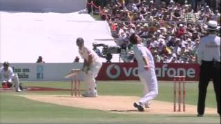 2nd Test v SA  Ponting Wicket [upl. by Ojok]