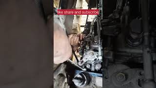 Tata turbo 1613 pump fitting and timing vairal chandmachanic tranding shortvideo [upl. by Yde527]