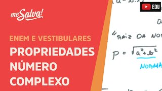 Me Salva CPX04  Propriedades básicas do conjugado de um número complexo [upl. by Shina]