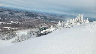 PRINOTH Snow Groomers  Course preparation for the Heroic Killington Cup 2022 with the BISON [upl. by Metts]