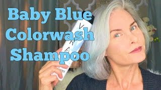 Viral Baby Blue Colorwash Shampoo Test [upl. by Larual227]