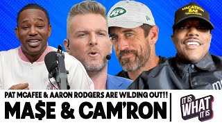 PAT MCAFEE amp AARON RODGERS ARE WILDING OUT  S3 EP5 [upl. by Eyllom517]