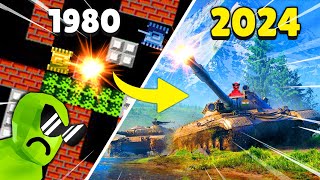 The Crazy Evolution Of Tank Games [upl. by Prentice]